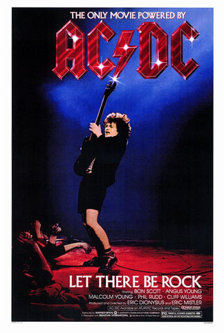 Let There Be Rock 27 x 40 Movie Poster - Style A