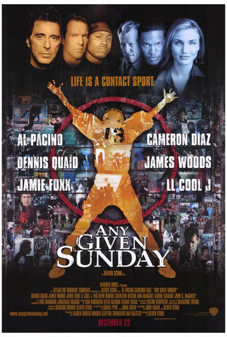 Any Given Sunday 27 x 40 Movie Poster - Style A
