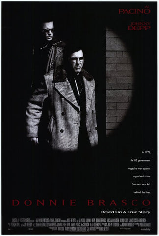 Donnie Brasco   27 x 40 Movie Poster - Style B