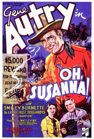 Oh, Susanna! 27 x 40 Movie Poster - Style A