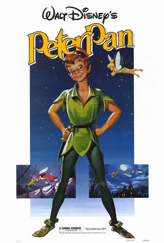 Peter Pan 27 x 40 Movie Poster - Style A