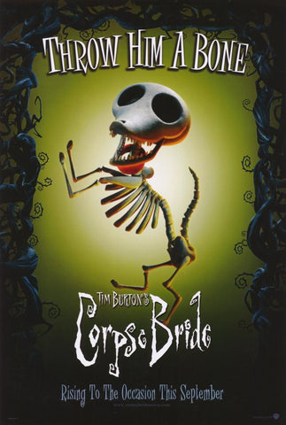 Tim Burton's Corpse Bride 11 x 17 Movie Poster - Style D