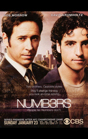 Numb3rs 11 x 17 TV Poster - Style A