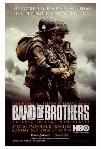 Band of Brothers 27 x 40 Movie Poster - Style C