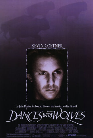 Dances With Wolves 27 x 40 Movie Poster - Style A