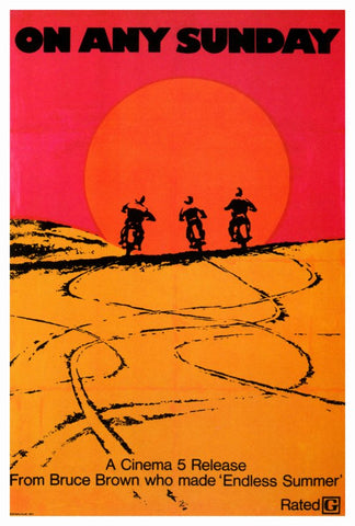 On Any Sunday 27 x 40 Movie Poster - Style B