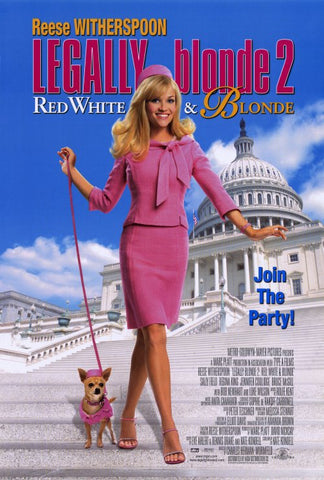 Legally Blonde 2: Red, White & Blonde 27 x 40 Movie Poster - Style A