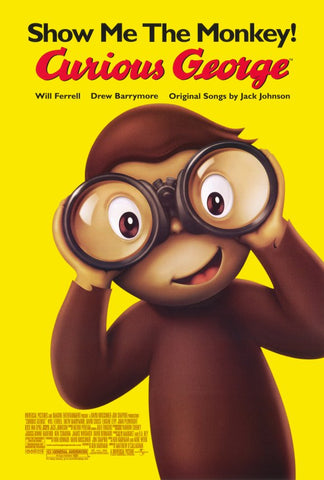 Curious George 27 x 40 Movie Poster - Style B