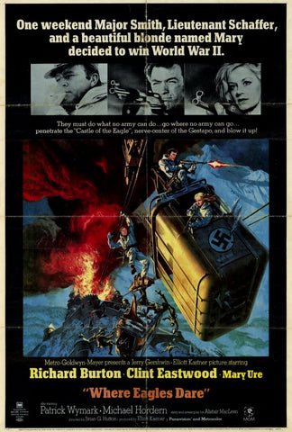 Where Eagles Dare 27 x 40 Movie Poster - Style A