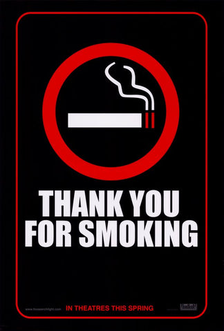 Thank You for Smoking 27 x 40 Movie Poster - Style A