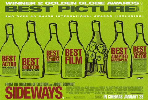 Sideways 27 x 40 Movie Poster - Style B