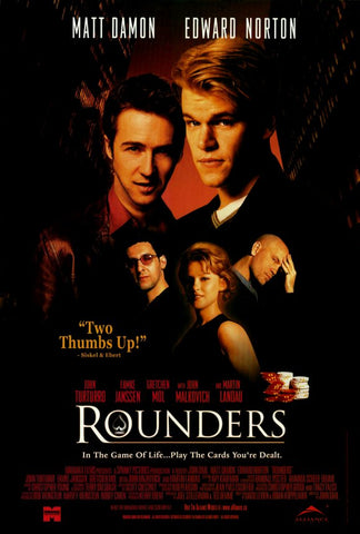 Rounders 27 x 40 Movie Poster - Style B