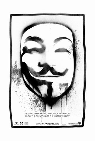 V for Vendetta 27 x 40 Movie Poster - Style I