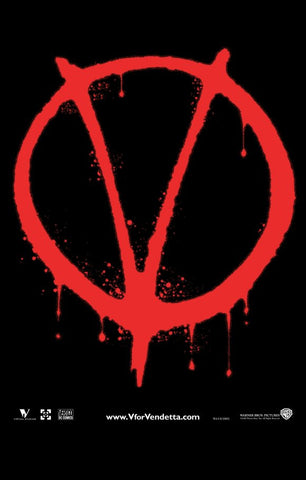 V for Vendetta 11 x 17 Movie Poster - Style H
