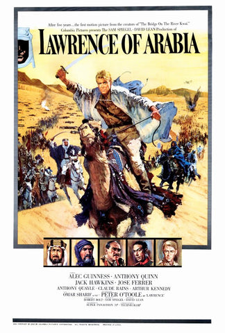 Lawrence of Arabia 27 x 40 Movie Poster - Style B