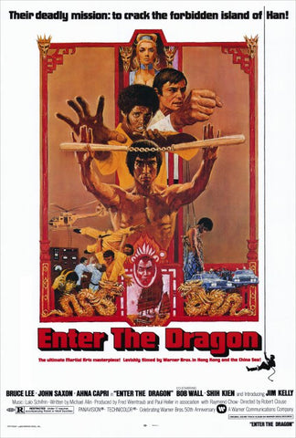 Enter the Dragon 27 x 40 Movie Poster - Style A