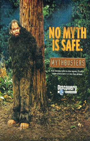 MythBusters 11 x 17 TV Poster - Style B