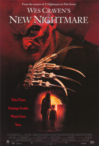 Wes Craven's New Nightmare 27 x 40 Movie Poster - Style B