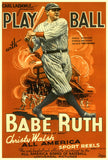 Play Ball With Babe Ruth 27 x 40 Movie Poster - Style A