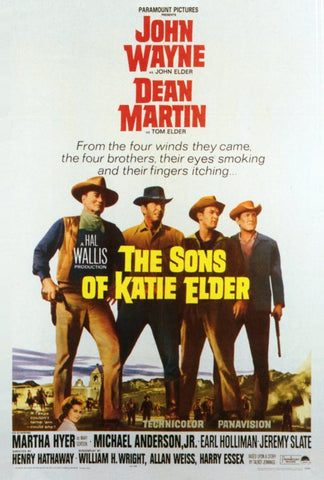 The Sons of Katie Elder 27 x 40 Movie Poster - Style A