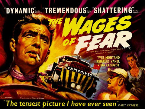 Wages of Fear 30 x 40 Movie Poster UK - Style A