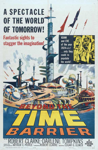 Beyond the Time Barrier 27 x 40 Movie Poster - Style B