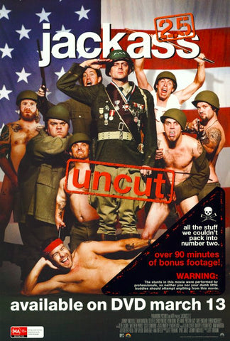 Jackass 2.5 27 x 40 Movie Poster - Australian Style A