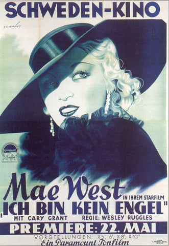 I'm No Angel 11 x 17 Movie Poster - Swedish Style A
