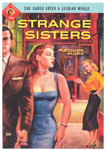 Strange Sisters 11 x 17 Retro Book Cover Poster