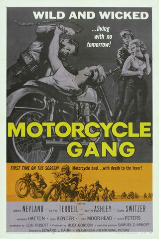 Motorcycle Gang 11 x 17 Movie Poster - Style A
