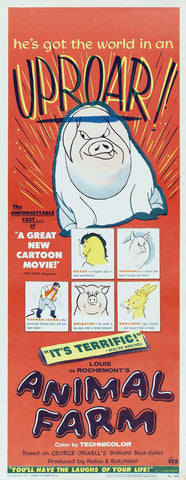 Animal Farm 14 x 36 Movie Poster - Insert Style A