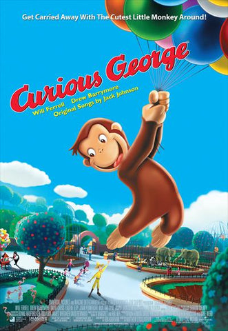 Curious George 27 x 40 Movie Poster - Style E