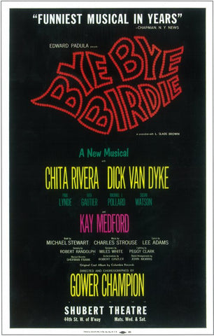 Bye Bye Birdie (Broadway) 14 x 22 Poster - Style A
