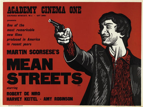 Mean Streets 30 x 40 Movie Poster UK - Style A