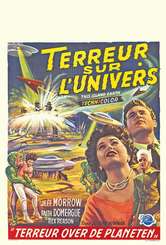 This Island Earth 27 x 40 Movie Poster - Belgian Style A