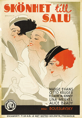 Beauty for Sale 11 x 17 Movie Poster