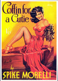 Coffin for a Cutie 11 x 17 Retro Book Cover Poster
