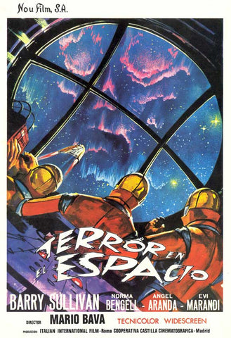 Planet of the Vampires 27 x 40 Movie Poster - Spanish Style A