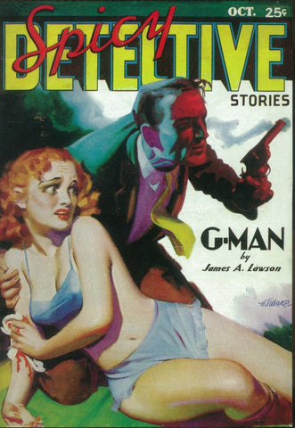 Spicy Detective Stories (Pulp) 11 x 17 Pulp Poster - Style A