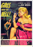 Girls Out of Hell 11 x 17 Retro Book Cover Poster