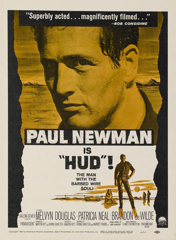 Hud 11 x 17 Movie Poster - Style D