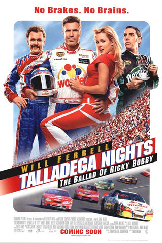 Talladega Nights: The Ballad of Ricky Bobby 27 x 40 Movie Poster - Style C