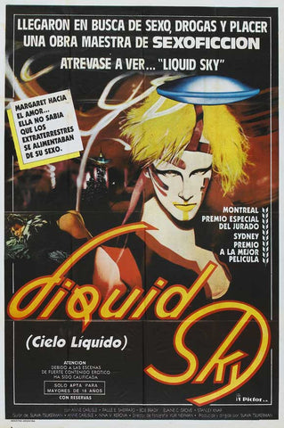 Liquid Sky 27 x 40 Movie Poster - Argentine Style A