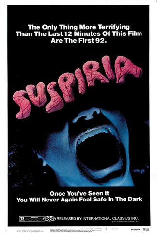 Suspiria 27 x 40 Movie Poster - Style A