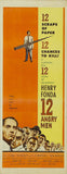 Twelve Angry Men 14 x 36 Movie Poster - Insert Style A