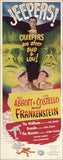 Bud Abbott Lou Costello Meet Frankenstein 14 x 36 Movie Poster - Insert Style A