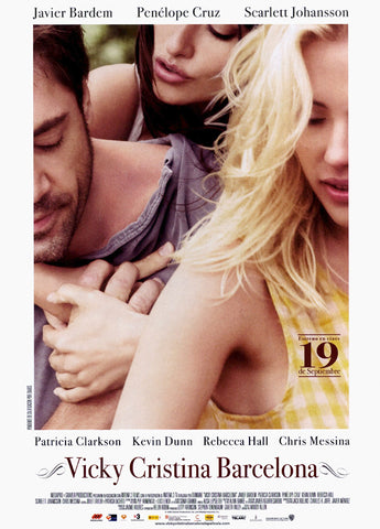 Vicky Cristina Barcelona 27 x 40 Movie Poster - Spanish Style A