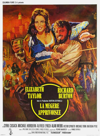 The Taming of the Shrew 27 x 40 Movie Poster - French Style A