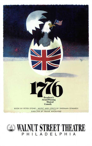 1776 (Broadway) 11 x 17 Poster - Style B
