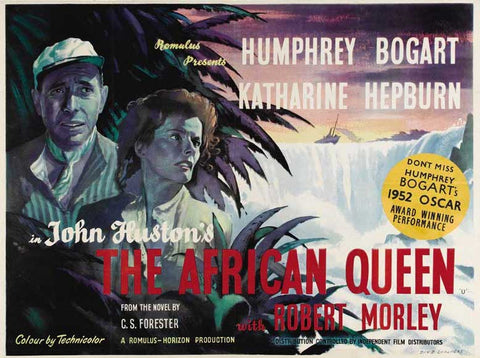 The African Queen 30 x 40 Movie Poster UK - Style A